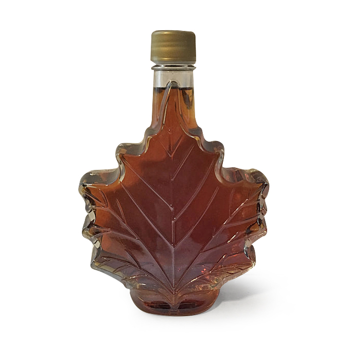 View Our Grade A New Hampshire Maple Syrup – Attractive “Jug” Shaped Decorative  Glass Bottles