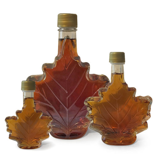 Pure Maple Syrup, Decorative 250ml Glass Bottle Patch Orchards